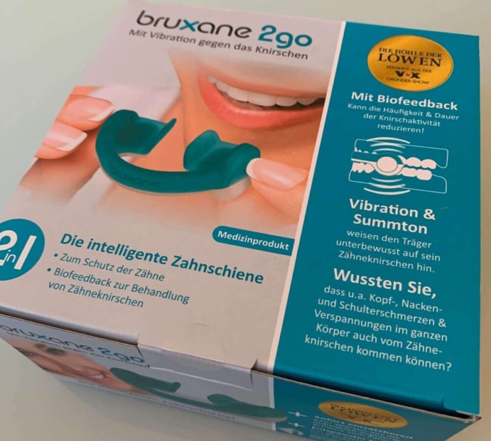 Bruxane b2go Schiene mit Biofeedback gegen Bruxismus