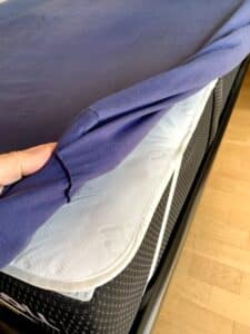 Biorelax Erfahrungen - Schlafauflage mit Betttuch